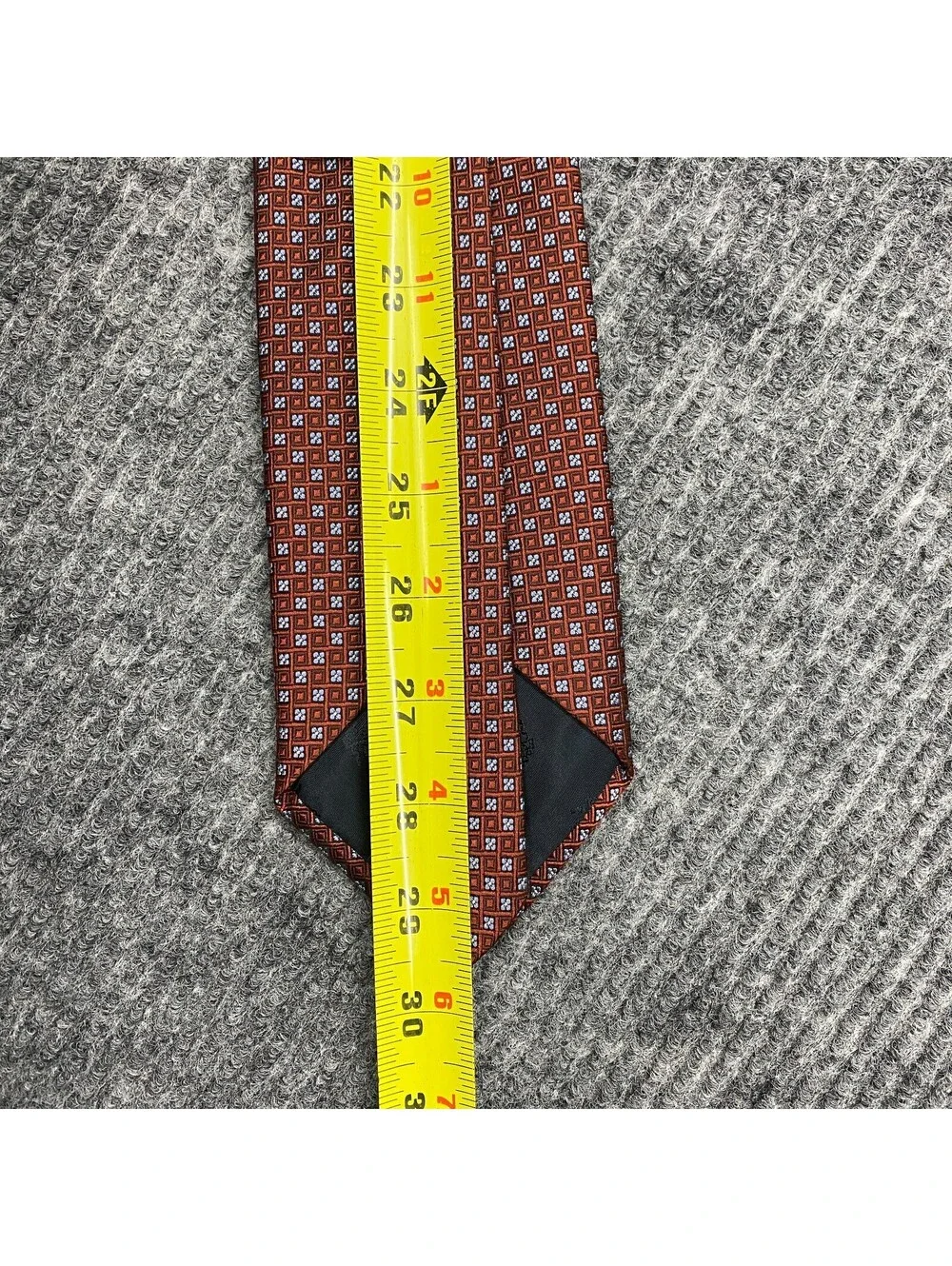Brooks Brothers Makers Mens Necktie Floral Geometric AOP Pure Silk Tie Italy USA